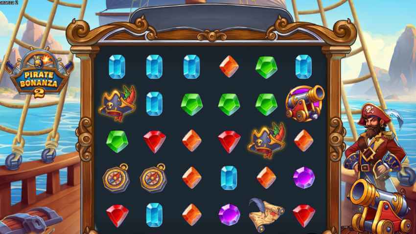 Pirate Bonanza 2 bij Captain Slots Casino